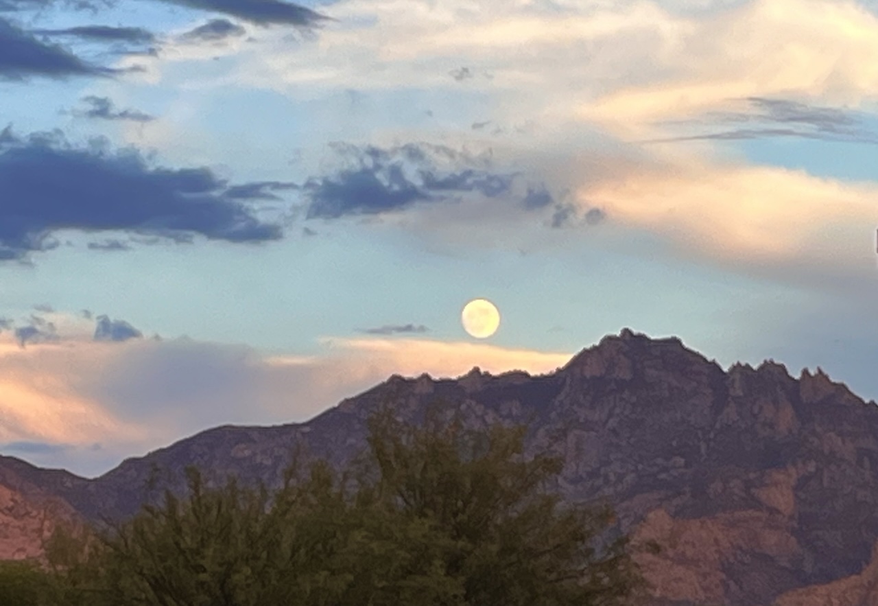 moon over catalinas